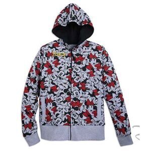 Disney Minnie Mouse Faces Zip Hoodie